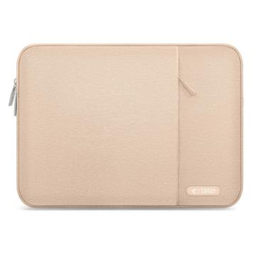 Tech-Protect Sleevy Laptop-veske med sidelomme - 15-16" - Caffe Latte
