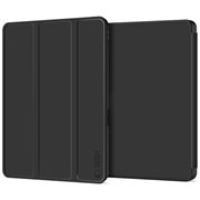 iPad Pro 11 2024/2025 Tech-Protect SmartCase Pen Tri-Fold Folio-deksel - svart