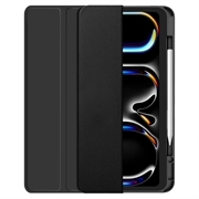 iPad Pro 11 2024/2025 Tech-Protect SmartCase Pen Tri-Fold Folio-deksel - svart