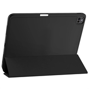 iPad Pro 11 2024/2025 Tech-Protect SmartCase Pen Tri-Fold Folio-deksel - svart