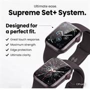 Apple Watch Series 12 Tech-Protect Supreme Set Skjermbeskytter - 42mm - 3 stk. - Klar
