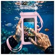 Tech-Protect UWC7 universelt, vanntett, flytende etui til 6.9" - Rosa