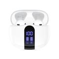 Tech-Protect UltraBoost TWS Core G2 trådløse øretelefoner med LED-skjerm - hvit