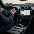 Tech-Protect Ultraboost CA01 trådløs CarPlay- og Android Auto-adapter - matt svart