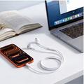 Tech-Protect Ultraboost Core G4 USB-C-hodetelefoner med kabel - Hvit