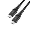 Tech-Protect Ultraboost UB11T USB-C-kabel - PD 240W/QC 4.0, 1m - svart