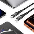 Tech-Protect Ultraboost UB11T USB-C-kabel - PD 240W/QC 4.0, 1m - svart