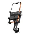 Tech-Protect V5 2-i-1 universalholder for motorsykkel/sykkel - 50-95mm - svart