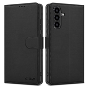 Samsung Galaxy A27 Tech-Protect Lommeboketui med magnet og stativ - Svart