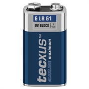 Tecxus 6LR61/9V alkalisk blokkbatteri
