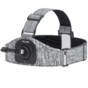 Telesin GP-HMS-T06 hodebånd med to fester for actionkameraer