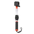 Telesin GP-MNP-T01 Dykking Floaty vanntett selfie-stang med fjernkontroll