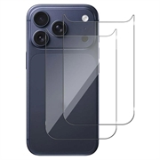 iPhone 18 Pro Max Herdet Glass Beskyttelse av Bakdekslet - 9H - 2 Stk. - Klar