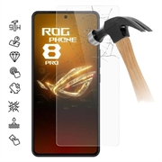 Asus ROG Phone 8 Pro Beskyttelsesglass - 9H - Case Friendly - Klar