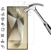 Samsung Galaxy S25 Ultra Beskyttelsesglass med Fingeravtrykksopplåsing - Klar