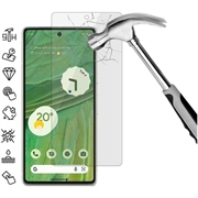 Google Pixel 8 Beskyttelsesglass - Case Friendly - Klar