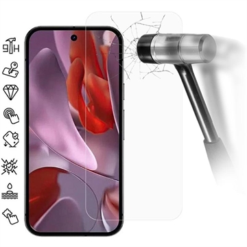 Google Pixel 9a Beskyttelsesglass - Case Friendly - Gjennomsiktig