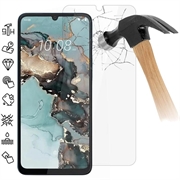 HTC Wildfire E5 Plus Beskyttelsesglass - Case Friendly - Gjennomsiktig