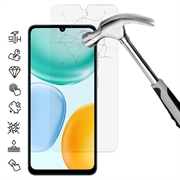 Honor X5c Beskyttelsesglass - 9H - Case Friendly - Gjennomsiktig
