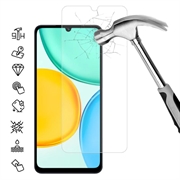 Honor X5d/X5d Plus Beskyttelsesglass - 9H - Case Friendly - Gjennomsiktig