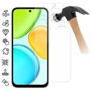 Honor X6e Beskyttelsesglass - 9H - Case Friendly - Gjennomsiktig