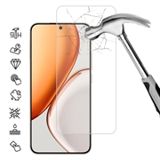 Honor X70 Refresh Beskyttelsesglass - 9H - Case Friendly - Gjennomsiktig