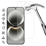 Huawei nova 15 Max Beskyttelsesglass - 9H - Case Friendly - Gjennomsiktig
