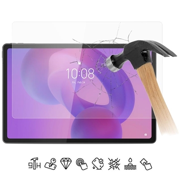 Lenovo Idea Tab Plus Beskyttelsesglass - 9H - Case Friendly - Gjennomsiktig