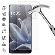 Motorola Edge 70 Beskyttelsesglass - 9H - Case Friendly - Gjennomsiktig
