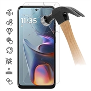 Motorola Moto E15 Beskyttelsesglass - Case Friendly - Gjennomsiktig