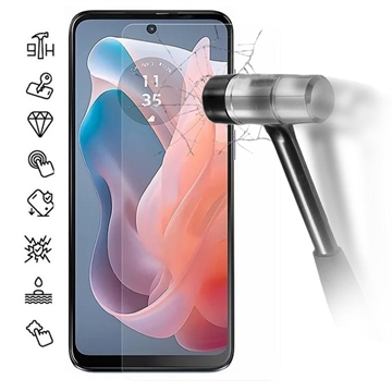 Motorola Moto G Play (2024) Beskyttelsesglass - 9H, 0.3mm - Case Friendly  - Klar