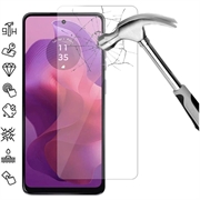 Motorola Moto G24 Beskyttelsesglass - 9H, 0.3mm - Case Friendly  - Klar