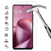 Motorola Moto G37/G37 Power/G47 Beskyttelsesglass - 9H - Case Friendly - Gjennomsiktig