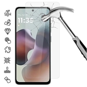 Motorola Moto G56 Beskyttelsesglass - 9H - Case Friendly - Gjennomsiktig