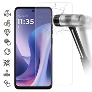 Motorola Moto G57 Beskyttelsesglass - 9H - Case Friendly - Gjennomsiktig