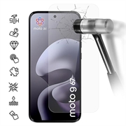Motorola Moto G67 Beskyttelsesglass - 9H - Case Friendly - Gjennomsiktig