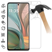Motorola Moto G75 Beskyttelsesglass - Case Friendly - Gjennomsiktig