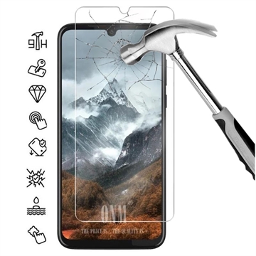 Motorola Moto G8 Plus Beskyttelsesglass - 9H - Case Friendly - Klar