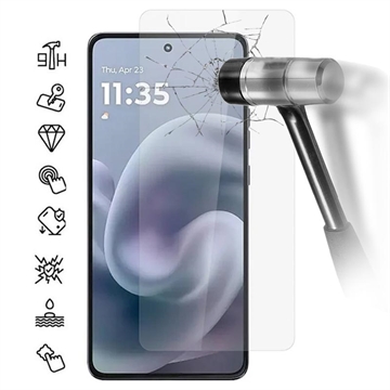 Motorola Moto G86 Power Beskyttelsesglass - 9H - Case Friendly - Gjennomsiktig