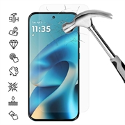 Motorola Moto G67/G77/G87 Beskyttelsesglass - 9H - Case Friendly - Gjennomsiktig
