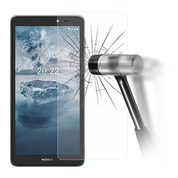 Nokia C2 2nd Edition Beskyttelsesglass - 9H, 0.3mm - Klar