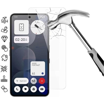 Nothing Phone (3a) Pro Beskyttelsesglass - Case Friendly - Gjennomsiktig