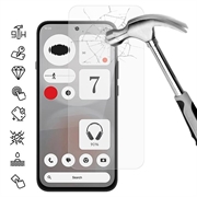 Nothing Phone (4b) Beskyttelsesglass - 9H - Case Friendly - Gjennomsiktig