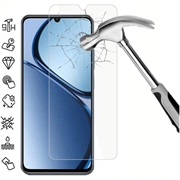 Realme C63 Beskyttelsesglass - 9H, 0.3mm - Case Friendly  - Klar