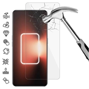 Realme GT3/GT Neo 5 Beskyttelsesglass - Case Friendly - Gjennomsiktig