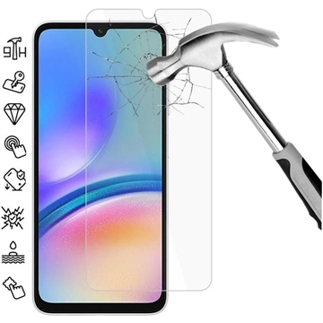 Samsung Galaxy A05s Beskyttelsesglass - Case Friendly - Klar