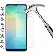 Samsung Galaxy A06 5G Beskyttelsesglass - Case Friendly - Gjennomsiktig