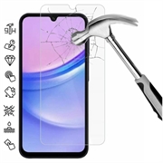 Samsung Galaxy A16 Beskyttelsesglass - Case Friendly - Gjennomsiktig
