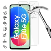 Samsung Galaxy F70e Beskyttelsesglass - 9H - Case Friendly - Gjennomsiktig
