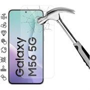 Samsung Galaxy M56/F56 Beskyttelsesglass - 9H - Case Friendly - Gjennomsiktig
